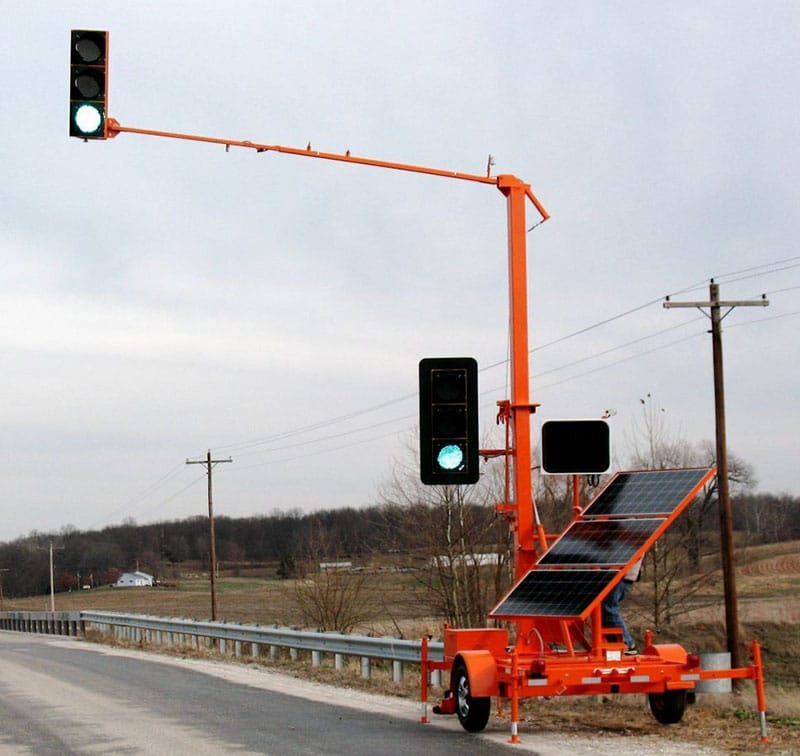 portable traffic signal
