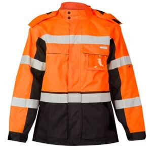 350 Parka With Hood - Hi-Vis Orange Safety Gear | Interwest Safety Supply