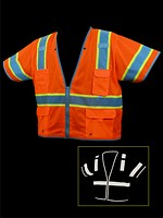 Class III High-Visibility Vest - Reflective Trim for Construction | Interwest Safety