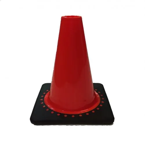 A traffic cone against a white background