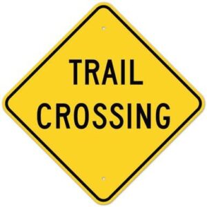 W11-15a Trail Crossing Sign - Choose Your Reflective Grade for Optimal Traffic Safety | Interwest Safety Supply