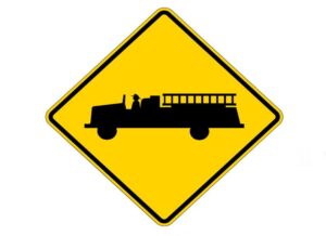 W11-8 Emergency Vehicle Symbol Sign - Choose Your Reflective Grade for Optimal Traffic Safety | Interwest Safety Supply
