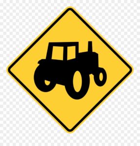 W11-5a Tractor Symbol Sign - Choose Your Reflective Grade for Optimal Traffic Safety | Interwest Safety Supply