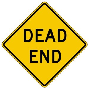 W14-1 Dead End Sign - Choose Your Reflective Grade for Optimal Traffic Safety | Interwest Safety Supply